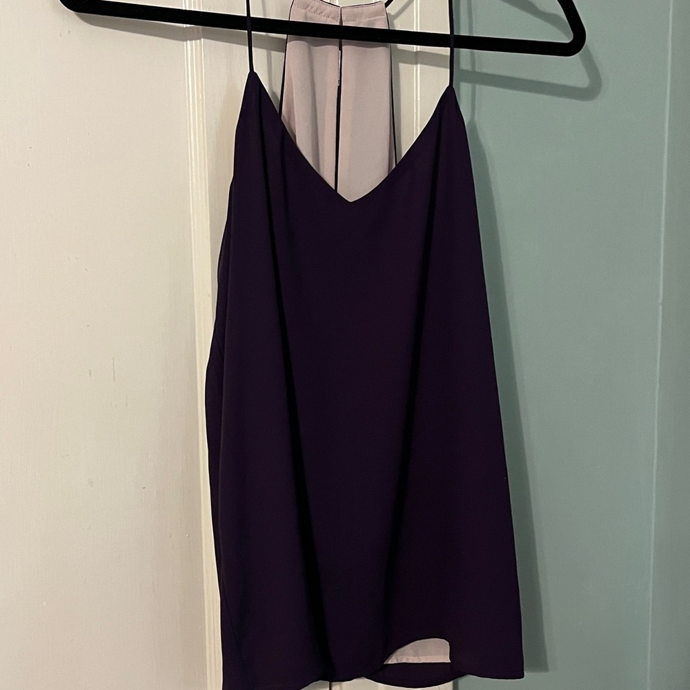 Elegant Purple Women's Dress